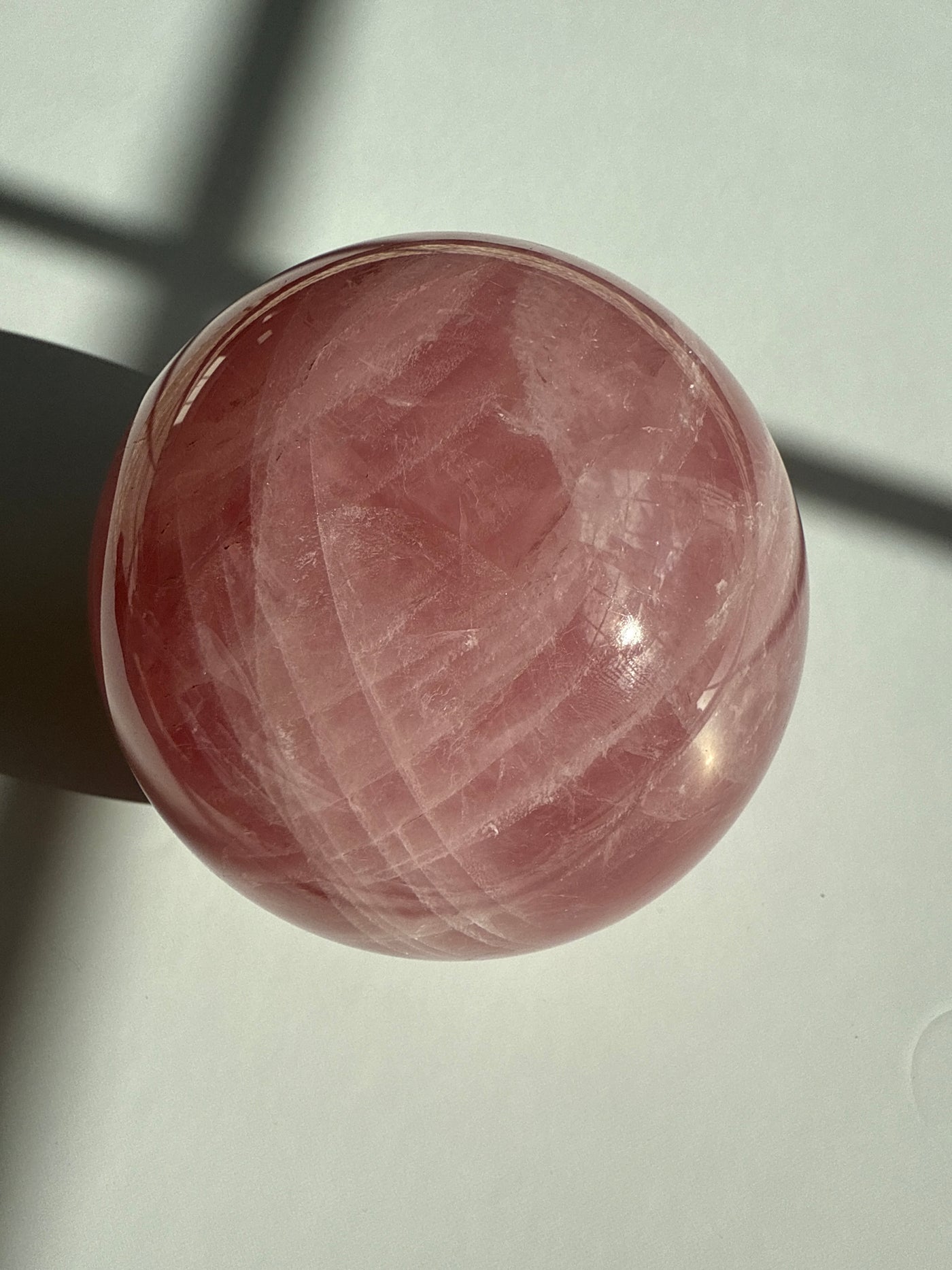 Madagascar Rose Quartz Sphere 1