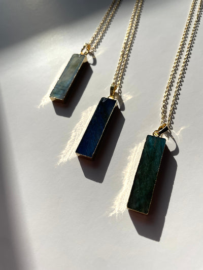 Labradorite Statement Necklace