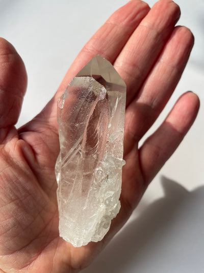 Lemurian Clear Quartz Point 12