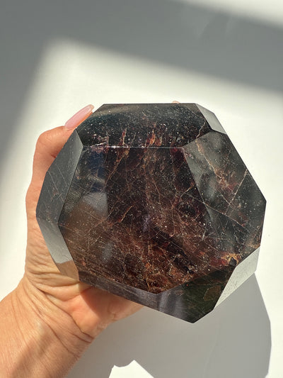 Faceted Garnet Showcase Piece 30