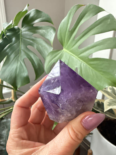 AAA Gem Quality Amethyst Point 4