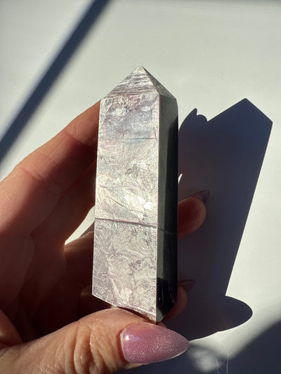 Rare Lepidolite Obelisk 29