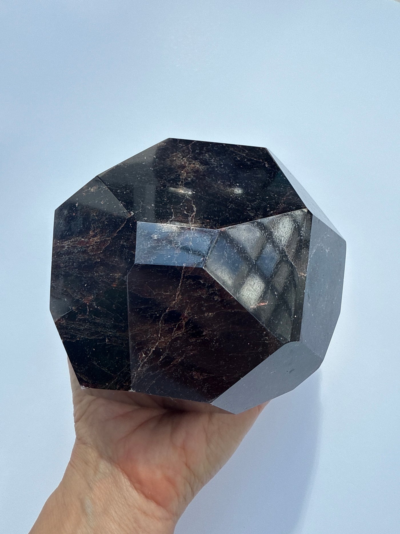 Faceted Garnet Showcase Piece 21