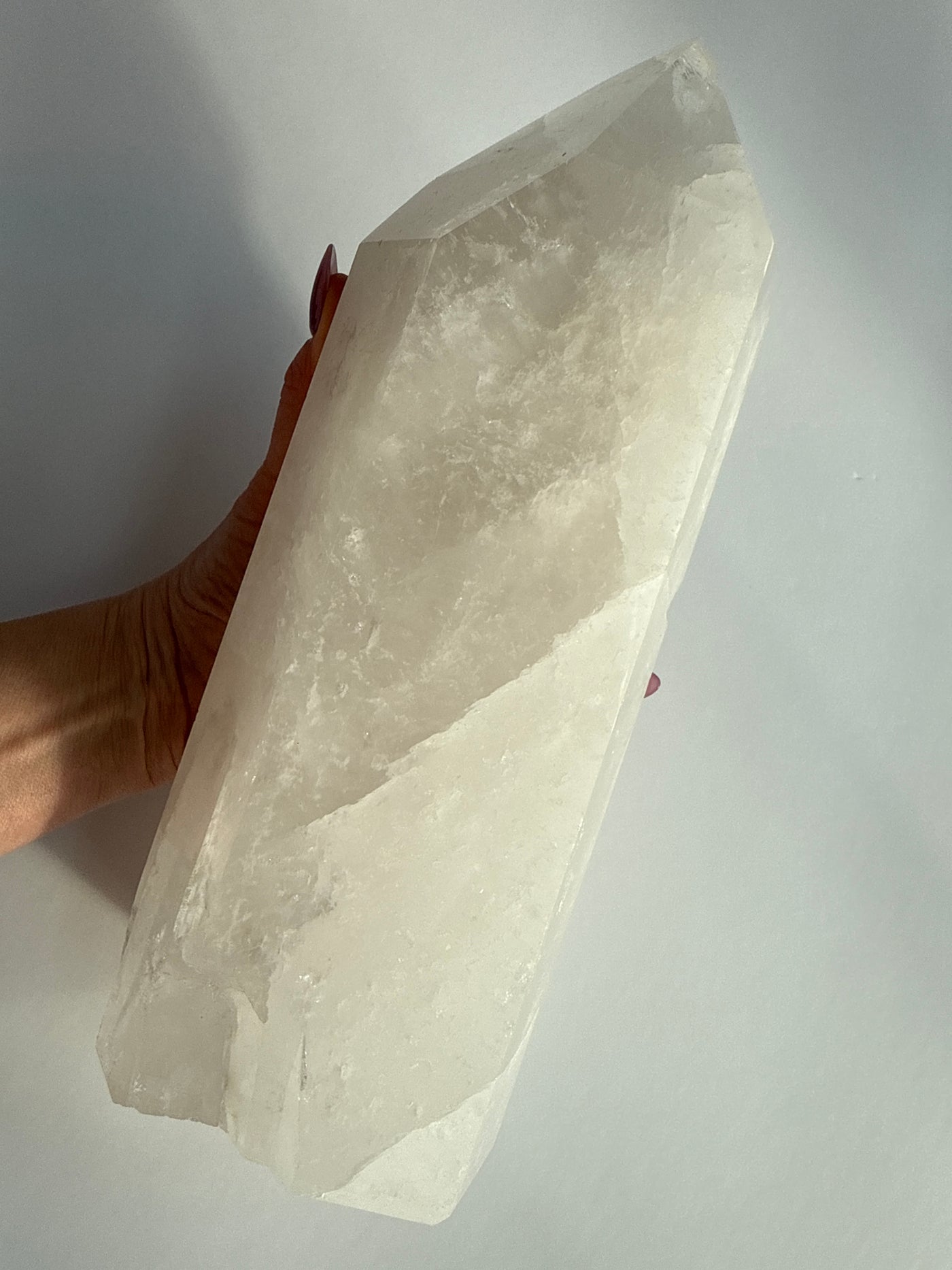 Clear Quartz Statement Tower