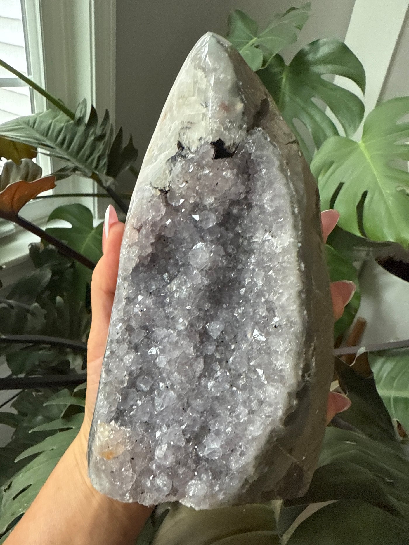 Amethyst Druzy Raw Piece 19