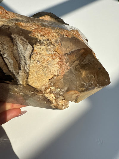 Museum Quality Smoky Citrine Elestial Quartz