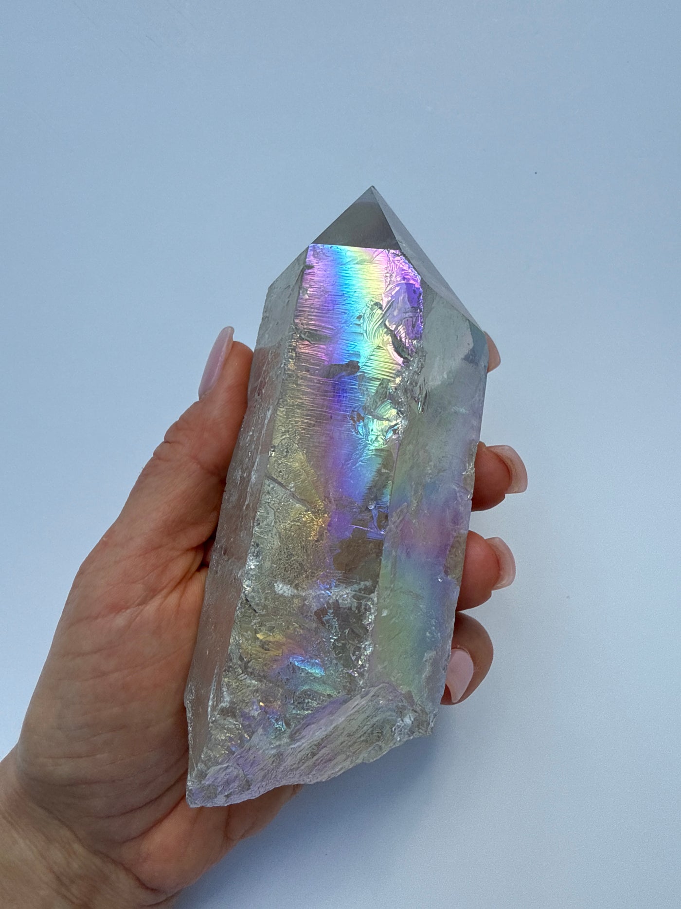 Angel Aura Quartz Statement Point 6