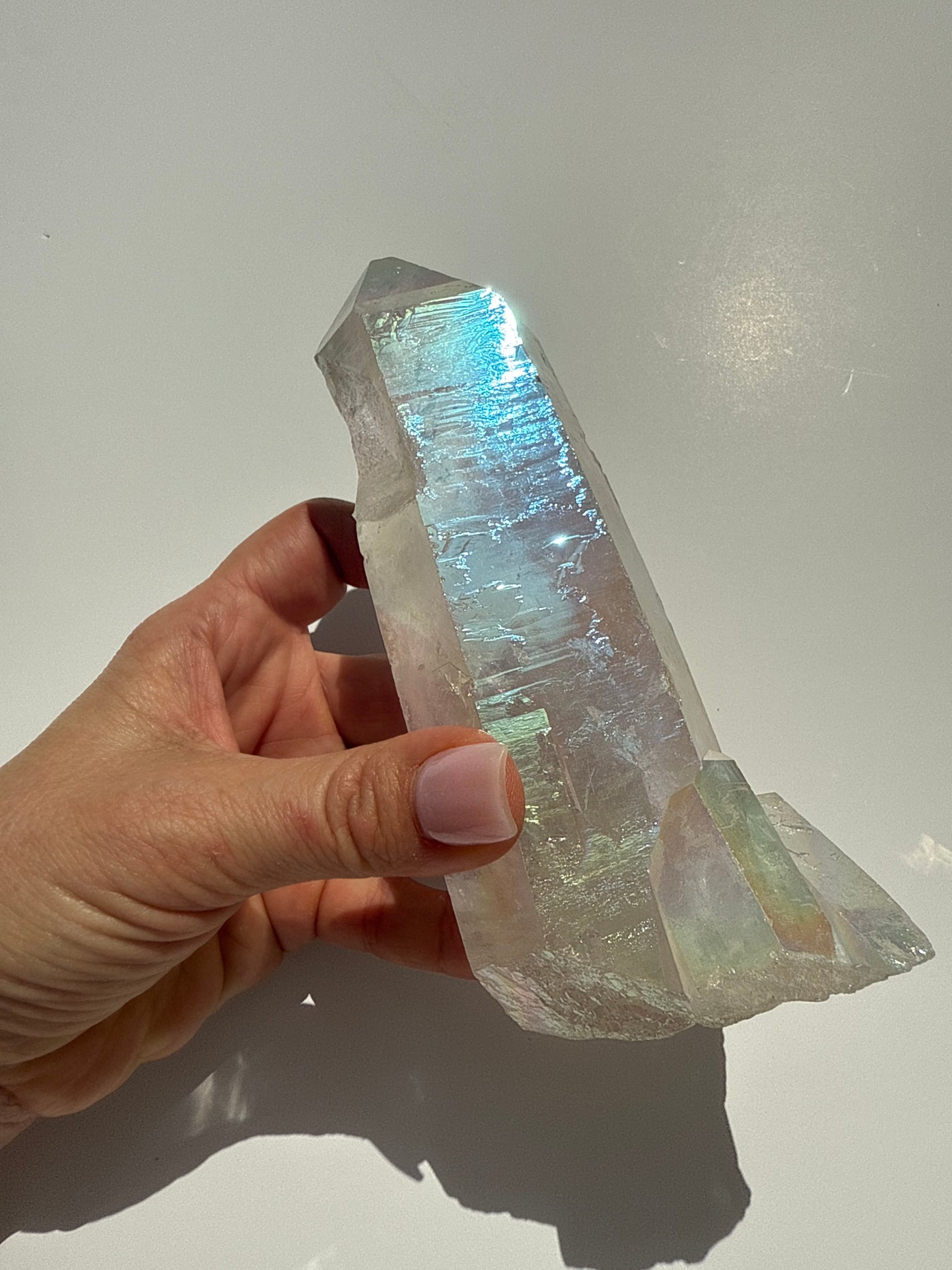 Angel Aura Quartz Statement Point 8