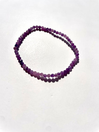 Faceted Lepidolite Bracelet