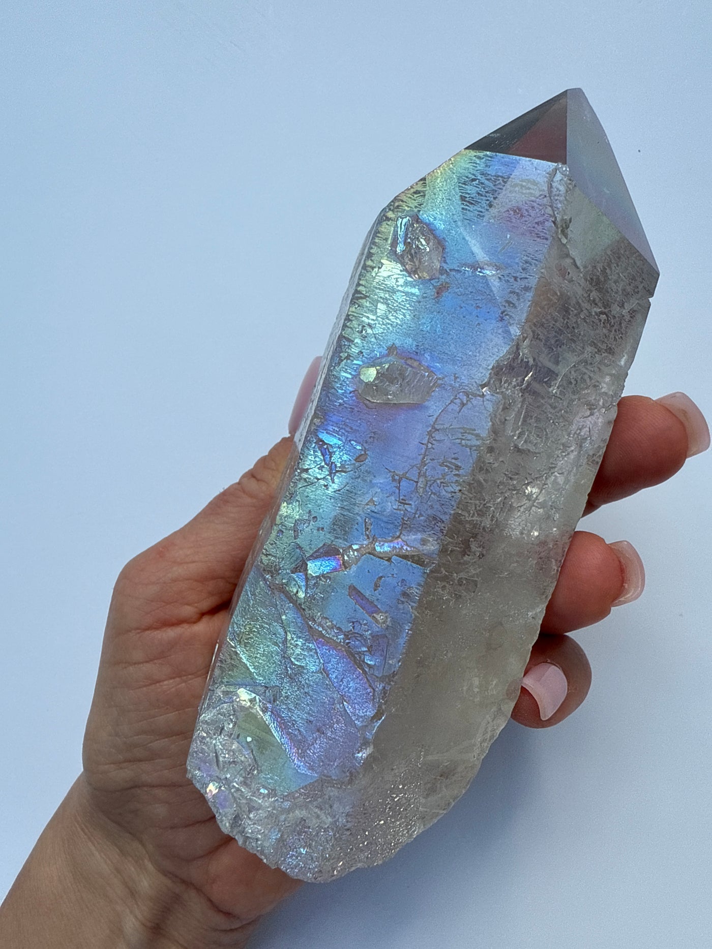 Angel Aura Quartz Statement Point 6