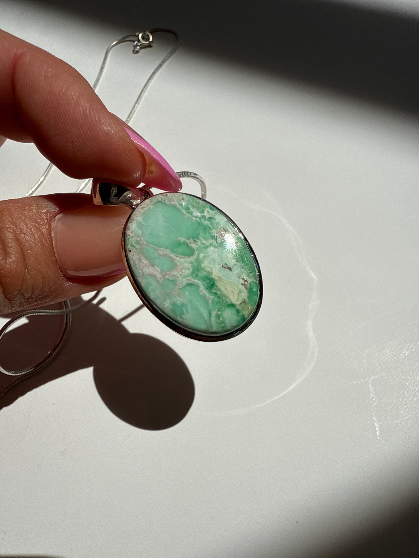 Variscite Statement Necklace 1