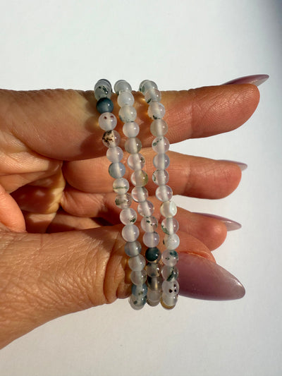Moss Agate Bracelet