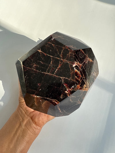 Faceted Garnet Showcase Piece 8