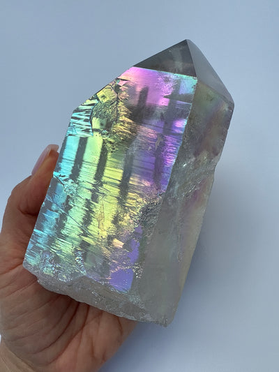Angel Aura Quartz Statement Point 4