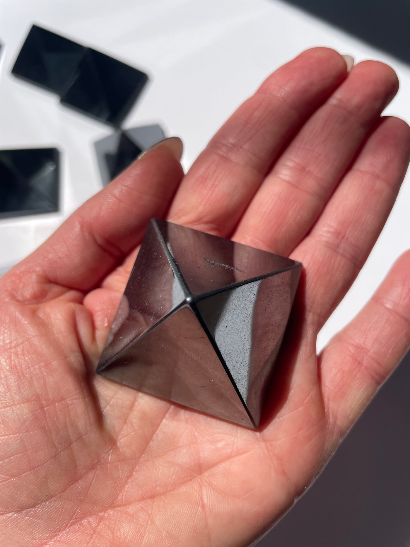 Hematite Pyramid -Intuitively Chosen