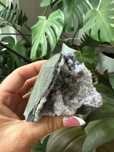 Amethyst Druzy Raw Piece 34