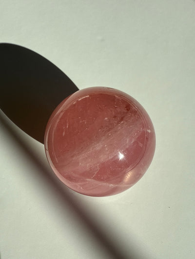 Madagascar Rose Quartz Sphere 11