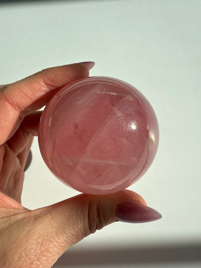 Madagascar Rose Quartz Sphere 11