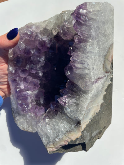 11.2 lbs Druzy Amethyst Statement Piece 3