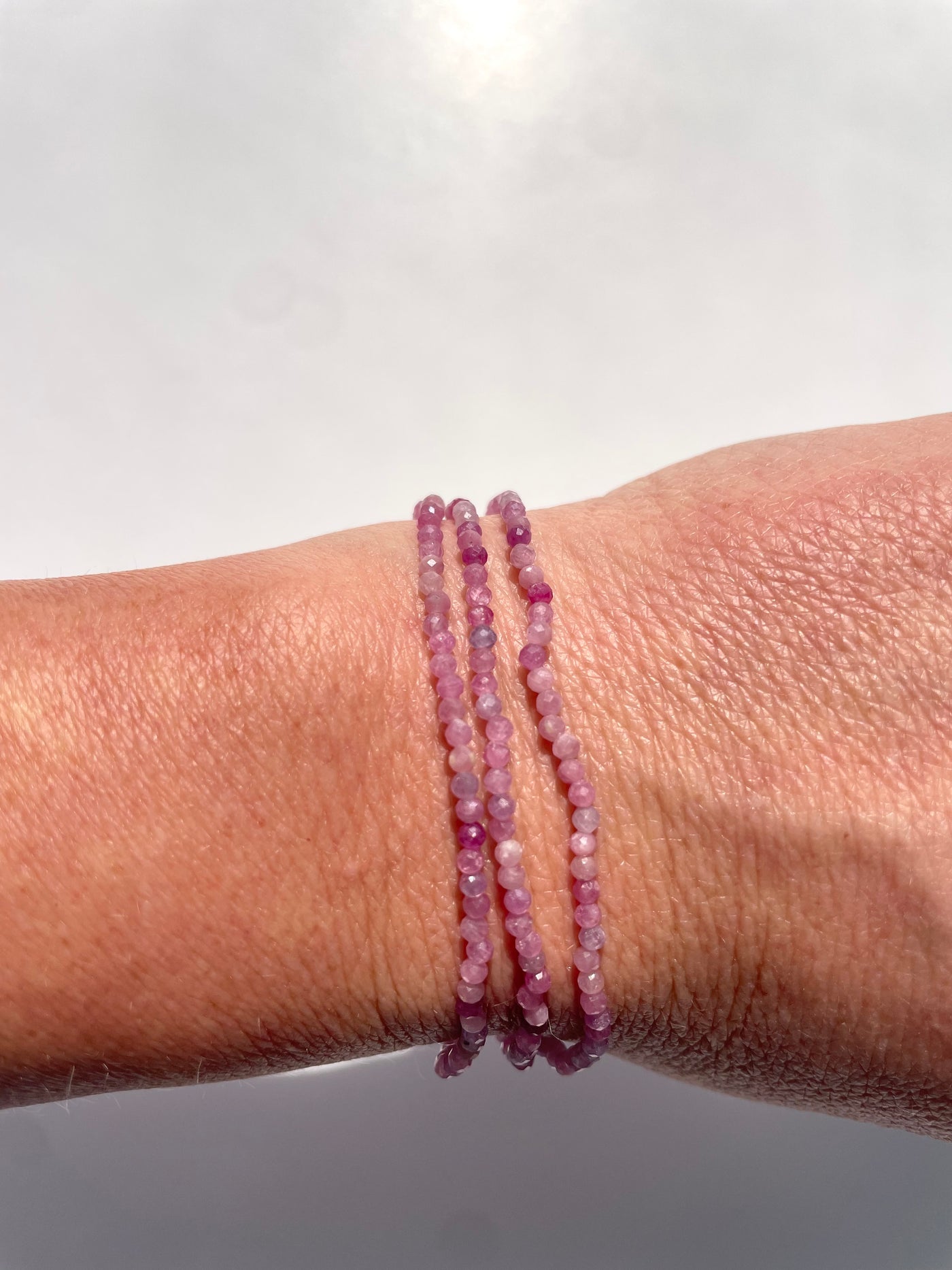 Pink Ruby Bracelet
