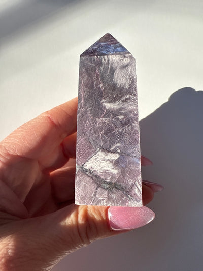 Rare Lepidolite Obelisk 10