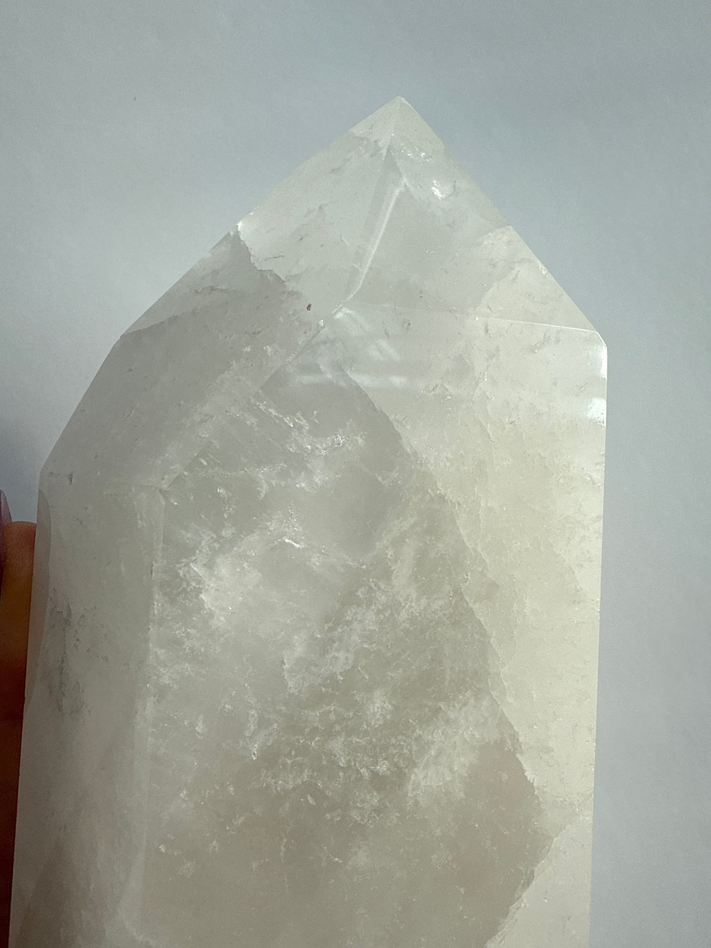 Clear Quartz Statement Tower