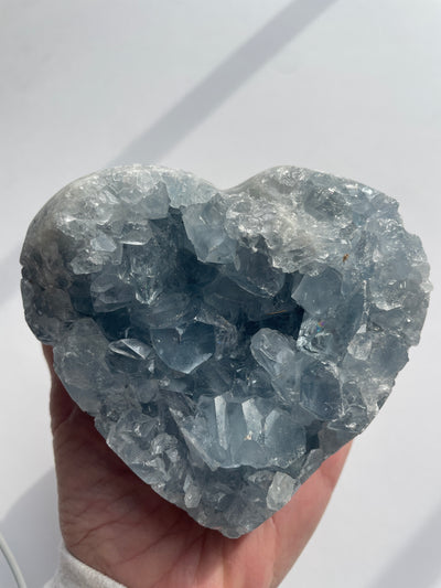 Celestite Heart 4