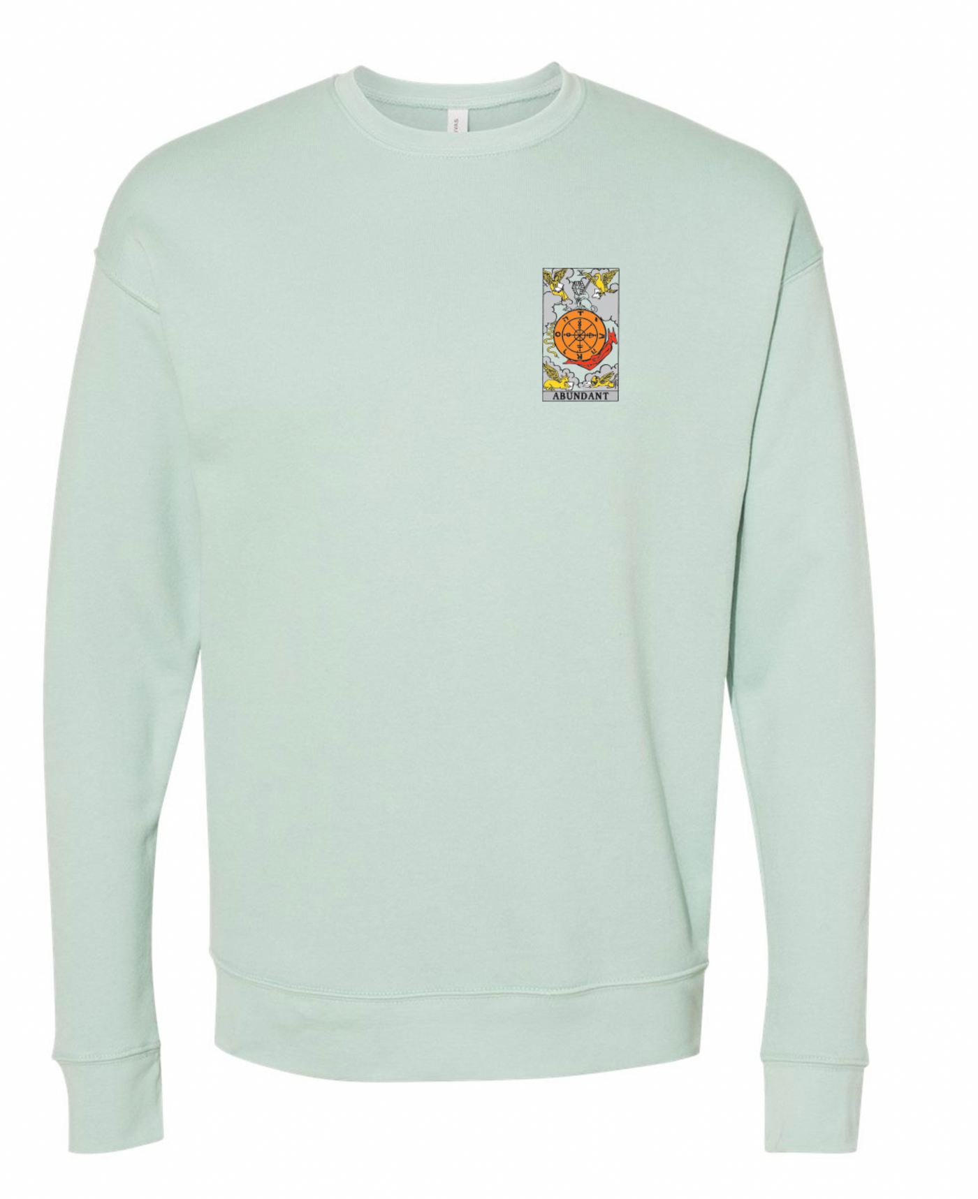 Dusty Blue Abundant Crewneck