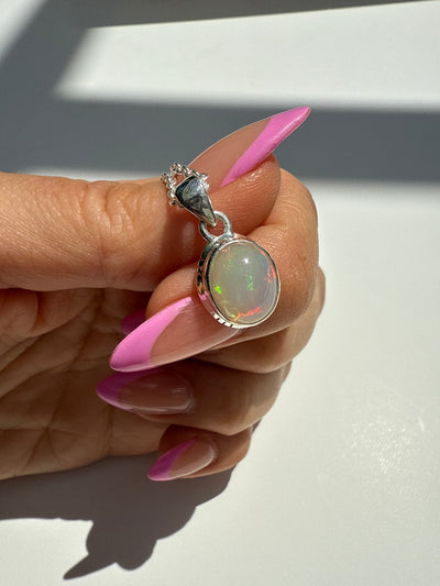 Ethiopian Opal Statement Necklace 7