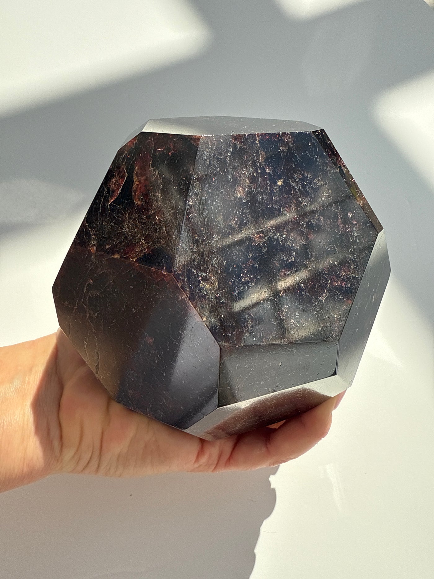 Faceted Garnet Showcase Piece 24