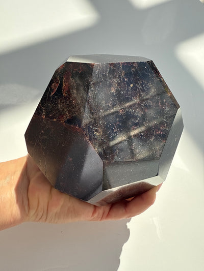 Faceted Garnet Showcase Piece 24