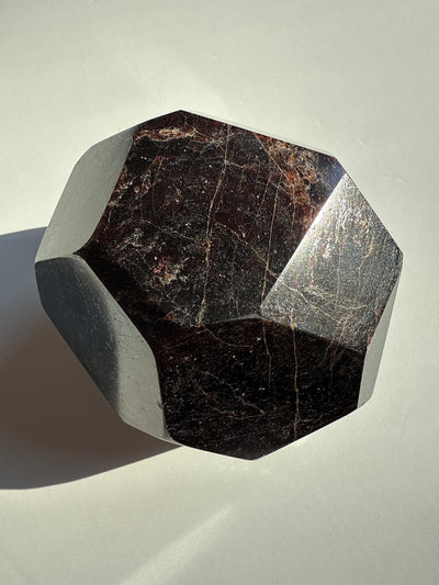 Faceted Garnet Showcase Piece 2