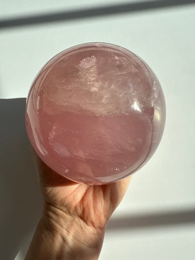 Madagascar Rose Quartz Sphere 5