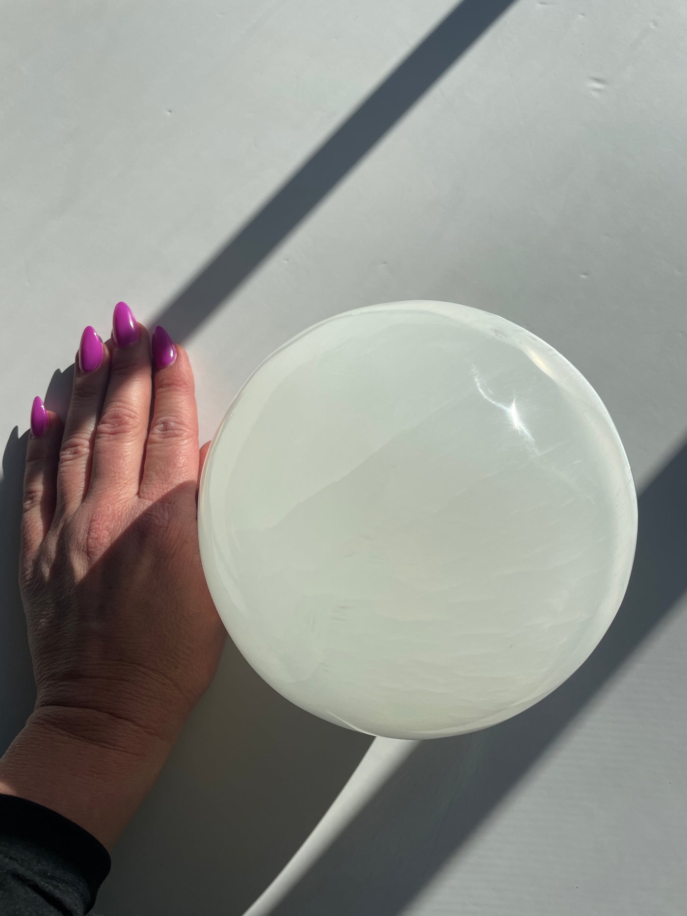 XL Selenite Sphere 15cm