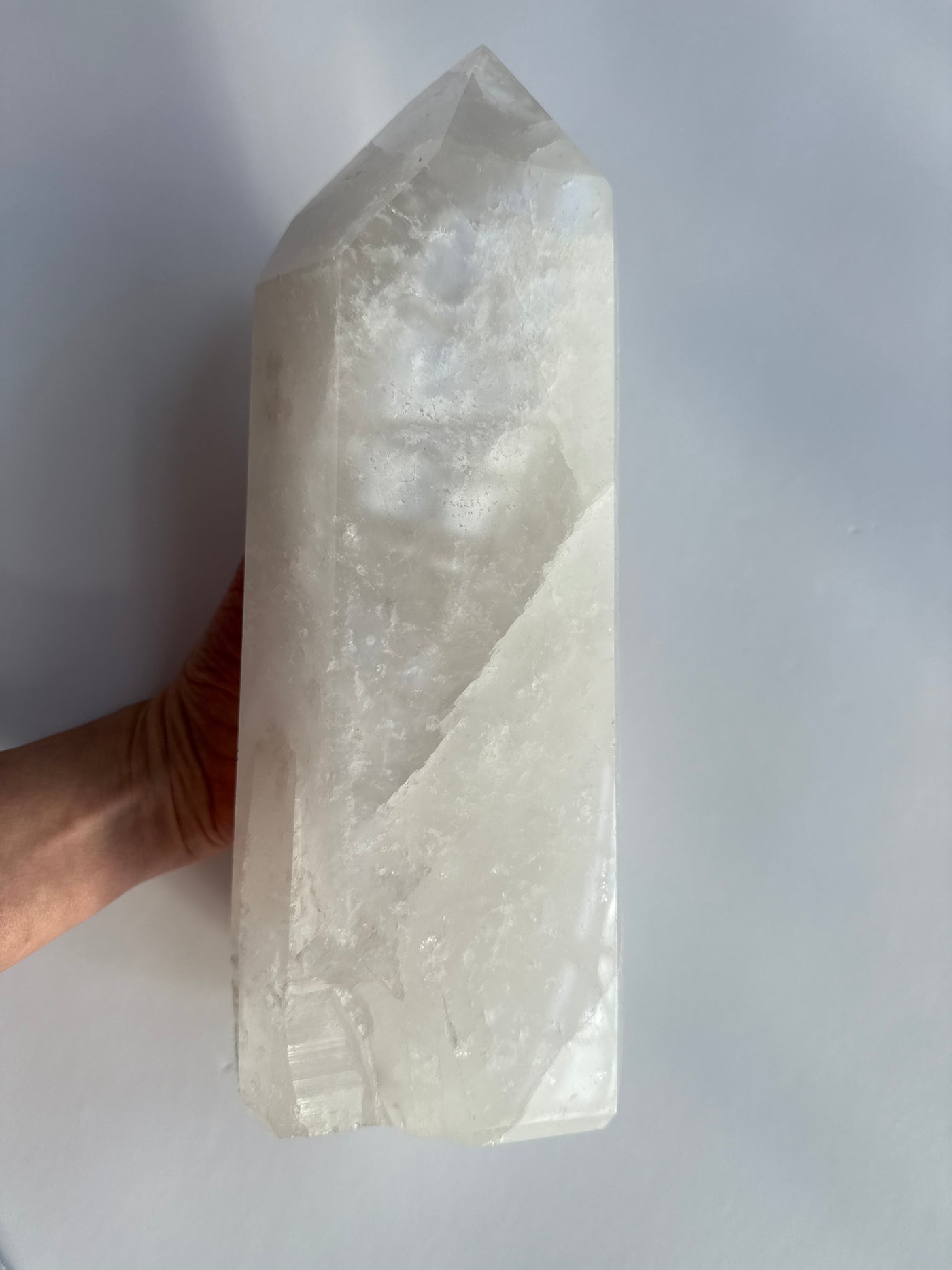 Clear Quartz Statement Tower