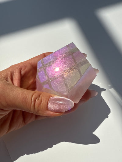 Aura Rose Quartz Piece 4