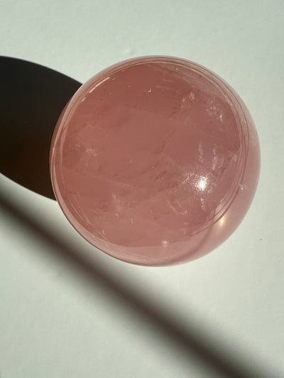Madagascar Rose Quartz Sphere 8