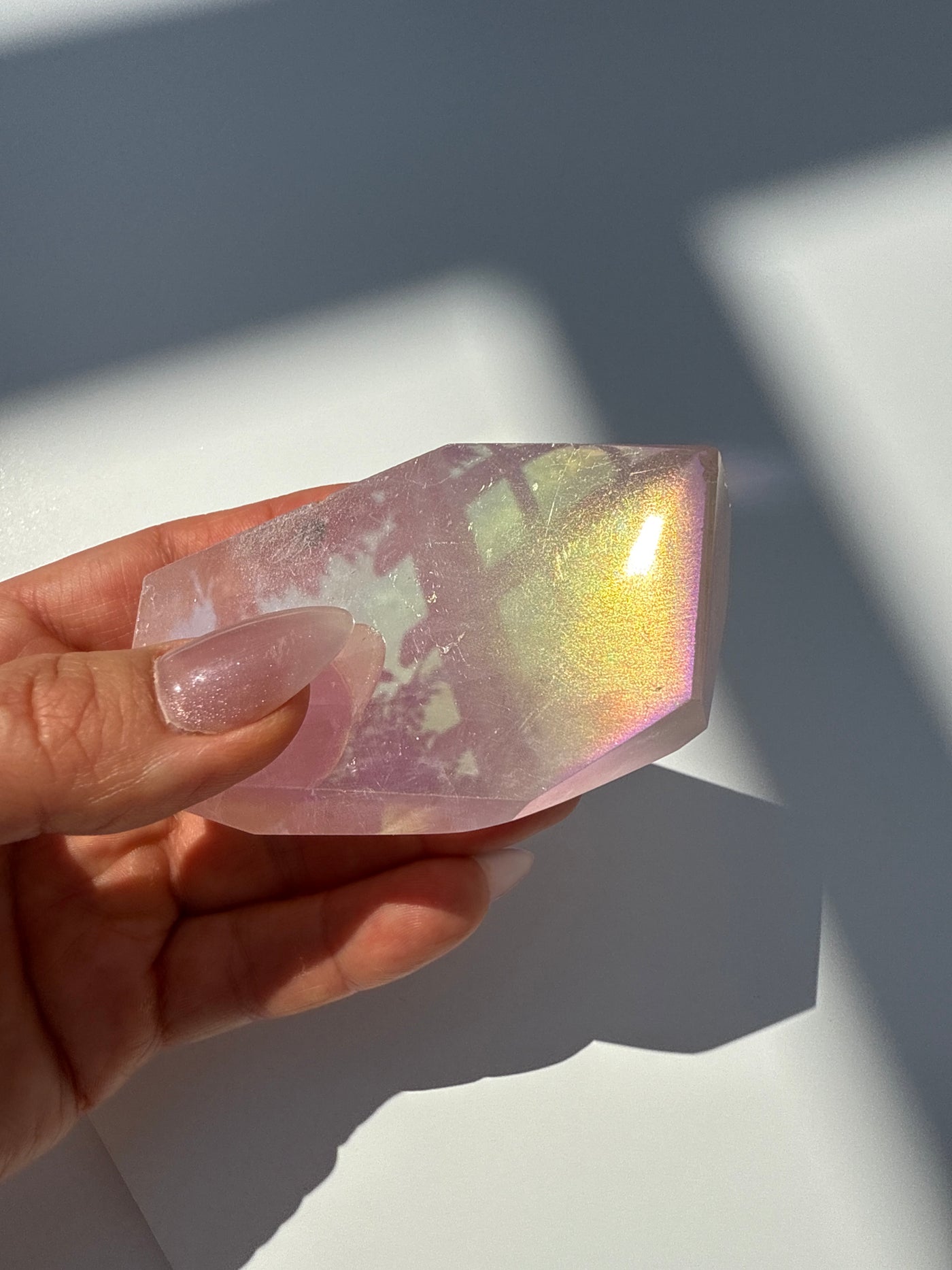 Aura Rose Quartz Piece 7