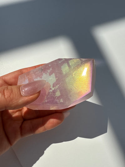 Aura Rose Quartz Piece 7