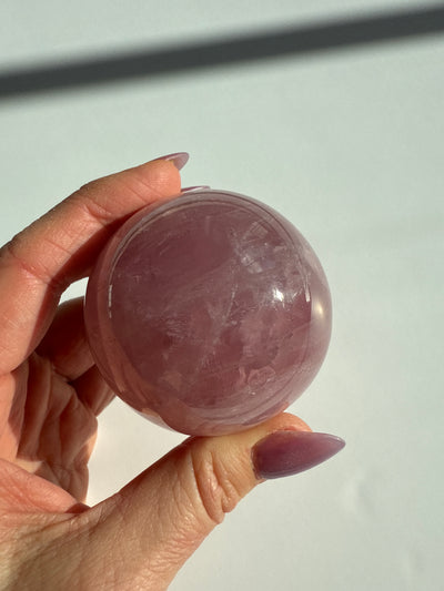 Madagascar Rose Quartz Sphere 12