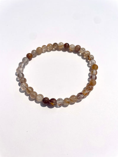 Copper Rutile Bracelet 5mm