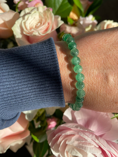 Green Lepidolite Bracelet