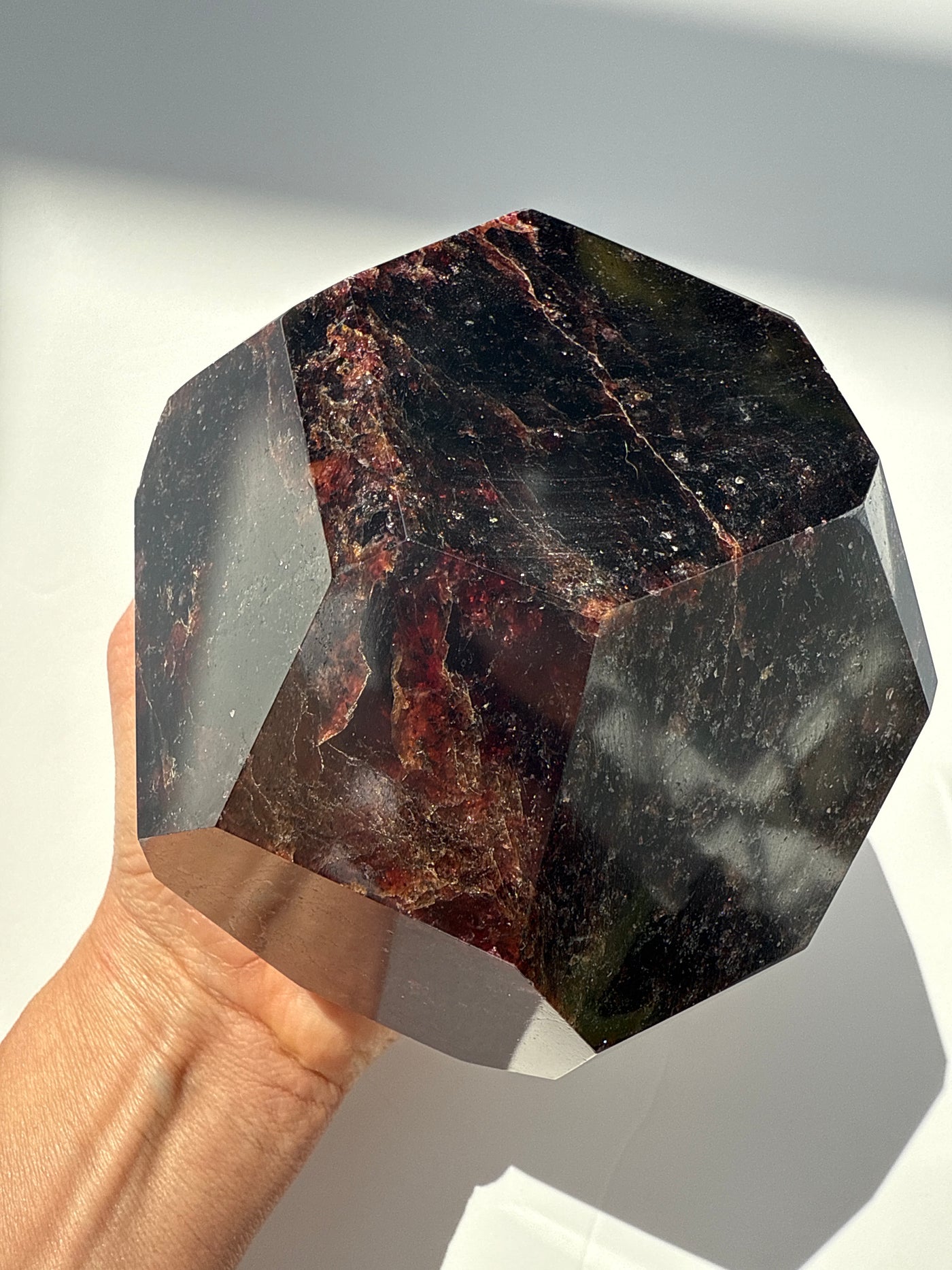 Faceted Garnet Showcase Piece 24
