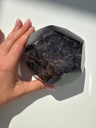 Faceted Garnet Showcase Piece 28