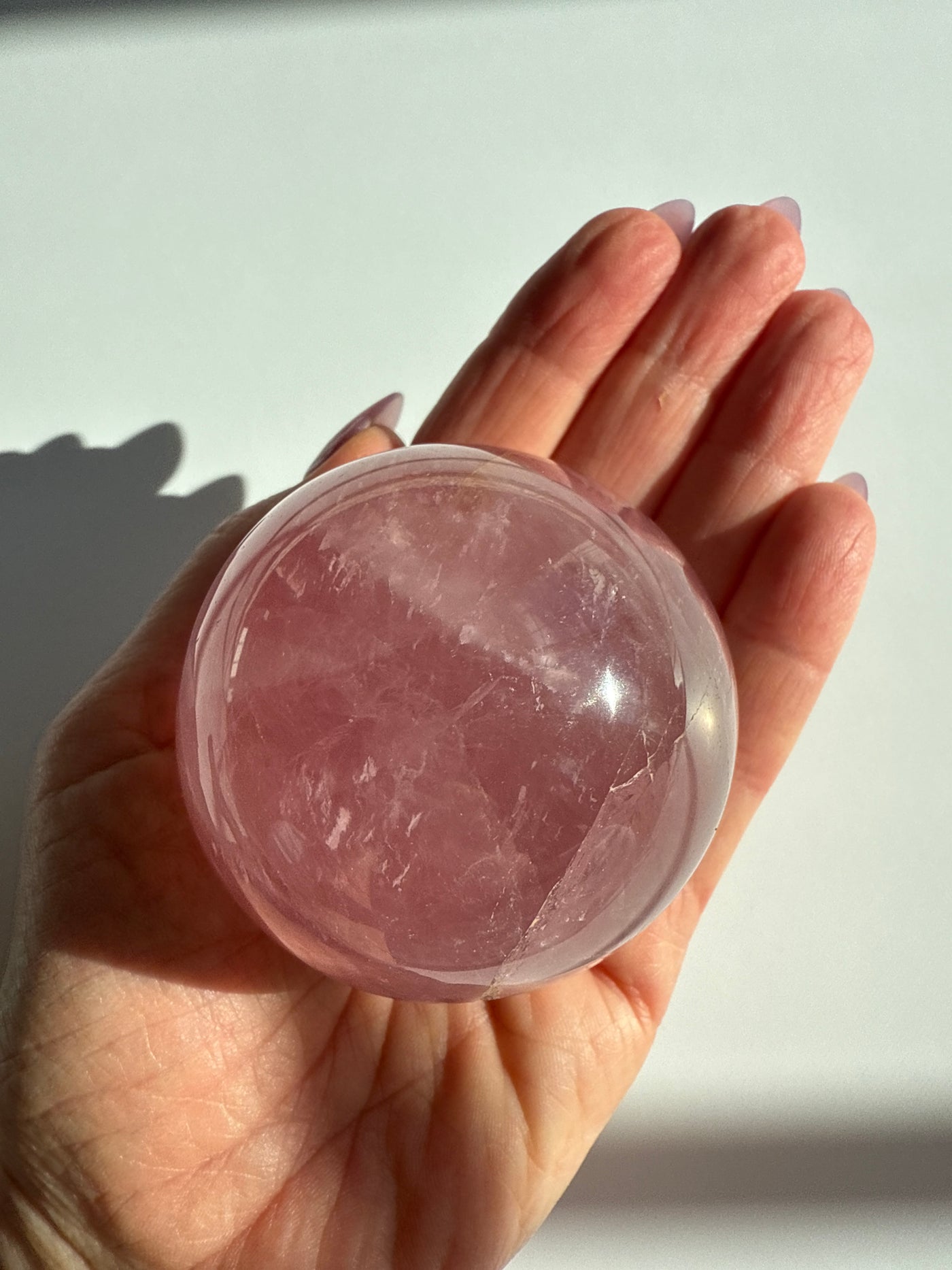 Madagascar Rose Quartz Sphere 11