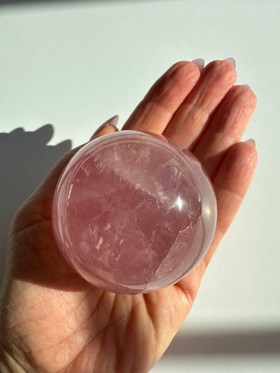 Madagascar Rose Quartz Sphere 11