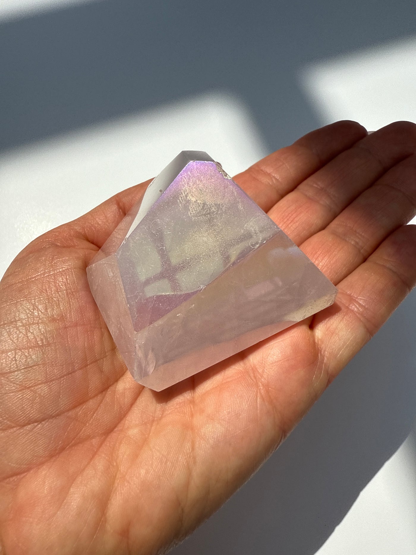 Aura Rose Quartz Piece 20