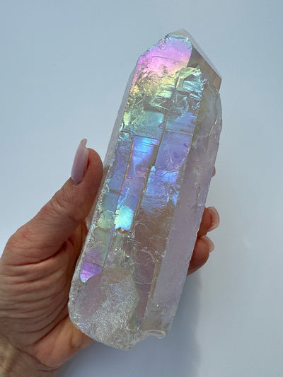 Angel Aura Quartz Statement Point 2