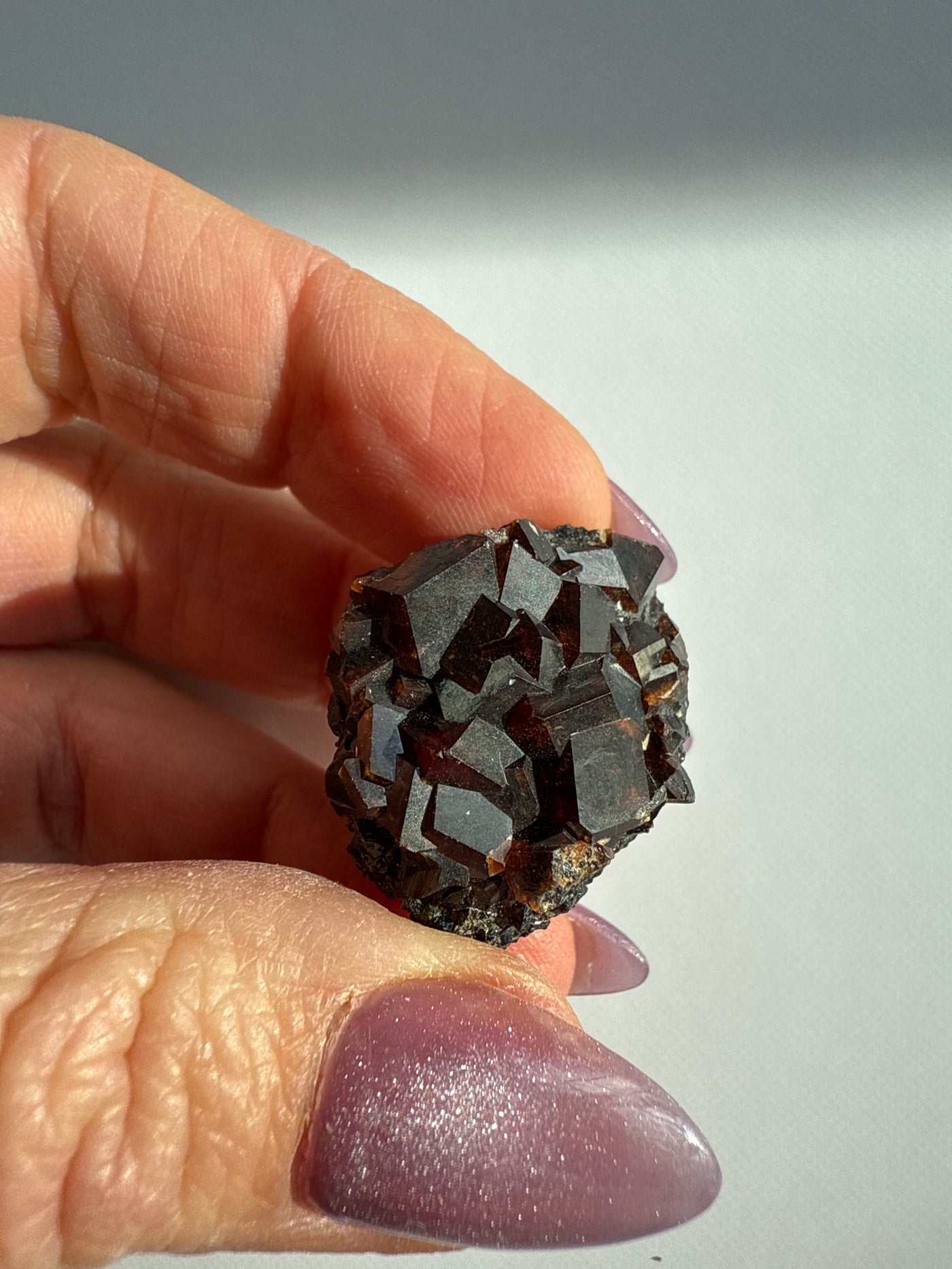 Faceted Garnet personal Piece