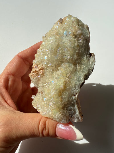 Golden Aura Quartz Cluster 3